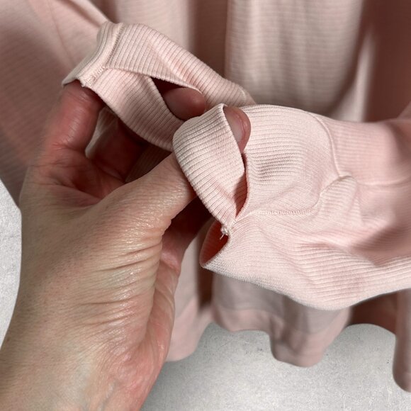 Lululemon Swiftly Tech Long Sleeve Tee Womens Size 20 Pink T-Shirt Crew Neck Top - Picture 8 of 14